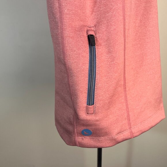 UNTUCKit Men's pink Mint Condition 1/3 zip golf Sweater jacket pullover M - Picture 2 of 5